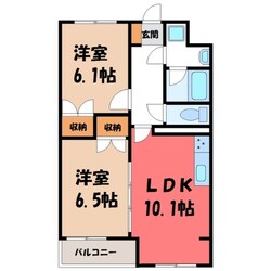 西壱番館teiの物件間取画像